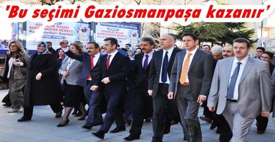 'Bu seçimi Gaziosmanpaşa kazanır’
Barbaros Hayrettin Paşa Mahallesi’ni ziyaret eden AK Parti Gaziosmanpaşa Belediye Başkan Adayı Hasan Tahsin Usta, İlçe Başkanı Şahin Pirdal ve Gaziosmanpaşa Belediye Başkan Vekili Mahmut Yeter ile birlikte Barbaros Hayrettin Paşa Mahallesi seçim irtibat bürosunun açılışını gerçekleştirdi.