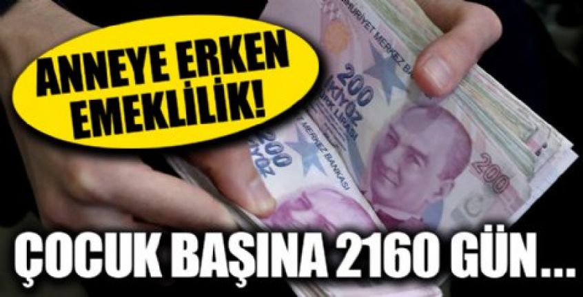 2160 g&uuml;n kazanmak m&uuml;mk&uuml;n, engelli annelerine yaş imkanı! Annelere erken emeklilik yolu a&ccedil;ılıyor