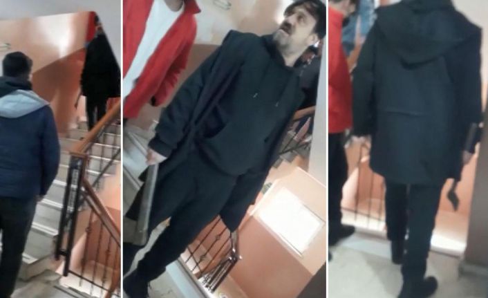 Gaziosmanpaşa'da okula baltalı baskın! "Benim oğluma bı&ccedil;ak &ccedil;eken kim"