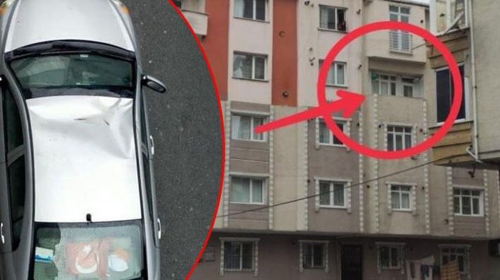 Sultangazi'de dehşete d&uuml;ş&uuml;ren olay! Baba dayağından ka&ccedil;an kız balkondan atladı