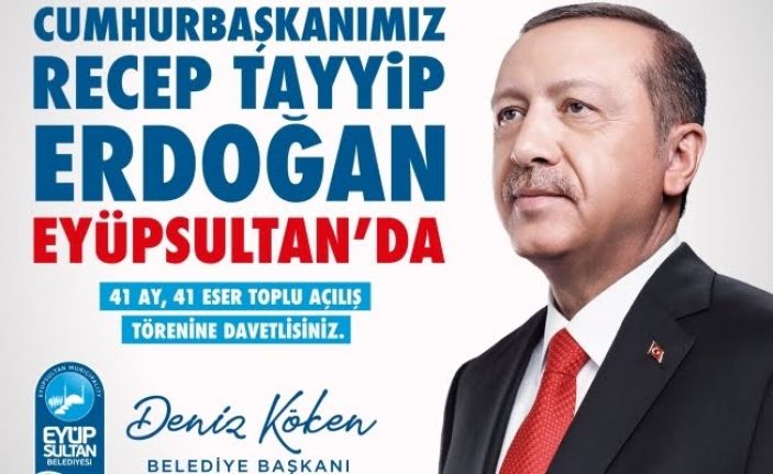 Cumhurbaşkanı Erdoğan, Ey&uuml;psultan'da 41 eserin a&ccedil;ılışına katılıyor