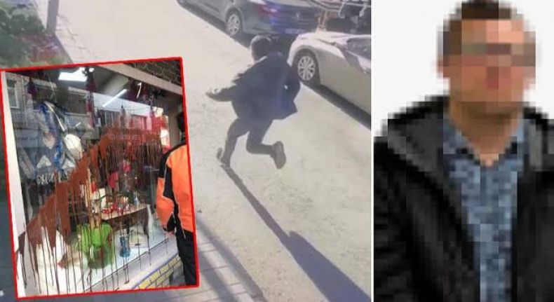 Bayrampaşa'da platonik aşık dehşet sa&ccedil;tı: D&uuml;kkana havai fişekli saldırı