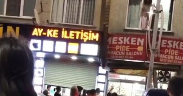 Sultangazi'de korkun&ccedil; olay! 14 yaşındaki &ccedil;ocuk camdan atladı