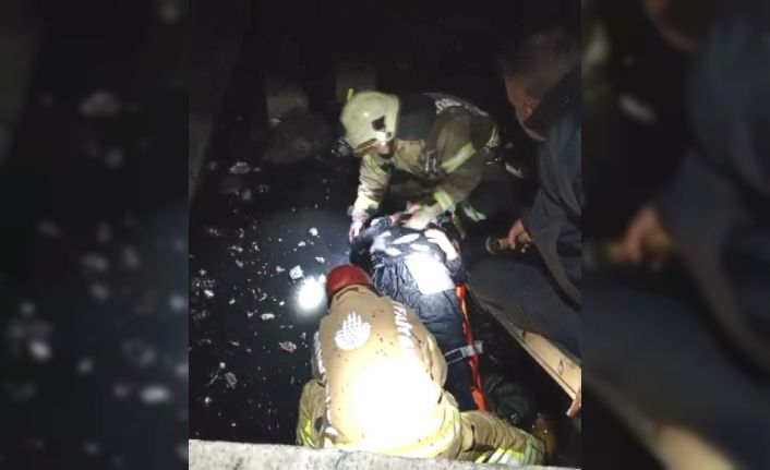 Bayrampaşa'da İnşaat Alanında İzinsiz Giren Kadın Asans&ouml;r Boşluğuna D&uuml;şt&uuml;