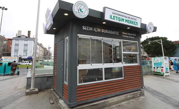 GAZİOSMANPAŞA'DA İLETİŞİM MERKEZLERİ İLE TALEPLER HIZLI &Ccedil;&Ouml;Z&Uuml;L&Uuml;YOR