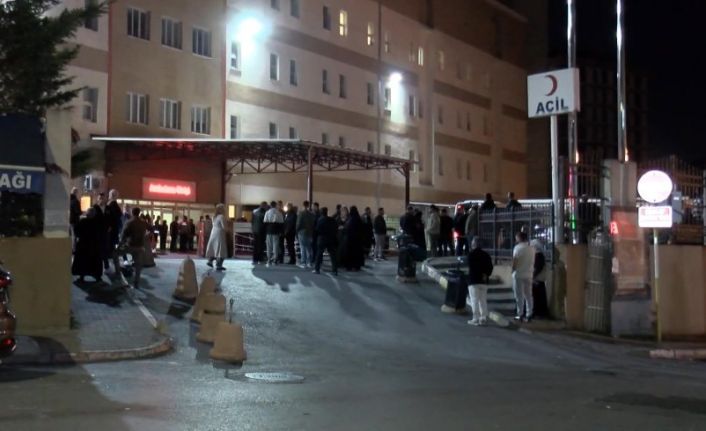 Gaziosmanpaşa'da hastane bah&ccedil;esinde hareketli anlar; silahla ateş a&ccedil;ıldı