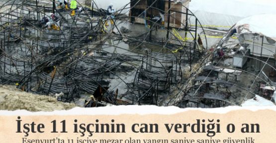 11 İşçinin can verdiği o an-VİDEO-