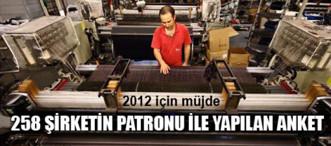 258 şirketin patronuyla yapılan anket