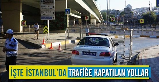 29 Ekim'de bu yollar kapalı olacak!