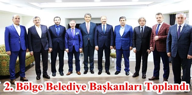 2. Bölge Belediye Başkanları Bayrampaşa'da Toplandı