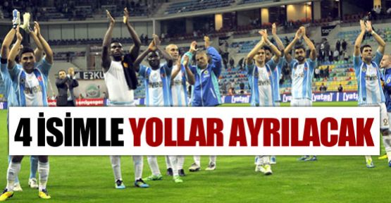 4 isimle yollar ayrılacak !