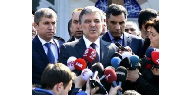 Abdullah Gül'den 'Adaylık' Açıklaması