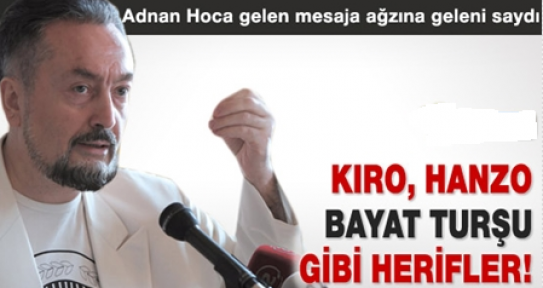 Adnan Hoca canlı yayında ağzını bozdu