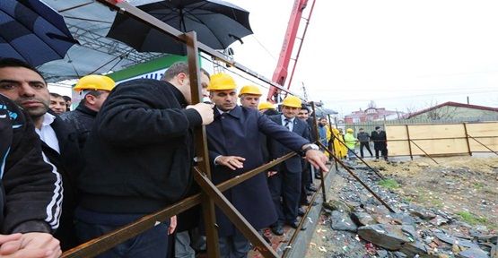 Arnavutköy'de Kapalı Pazar Yeri Temeli Atıldı