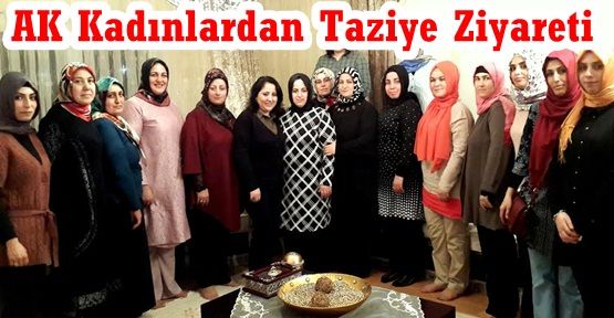 AK Kadınlar Sultangazi İlçe Başkan vekiline taziyede bulundu!