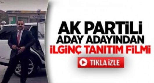 Ak Parti Eyüp Aday Adayından ilginç tanıtım filmi