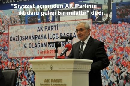 AK Parti Gaziosmanpaşa 4. Olağan Kongresi