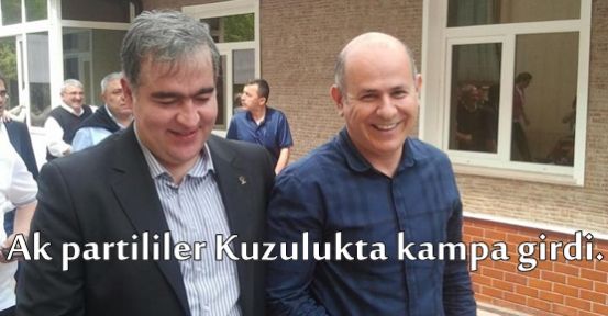 Ak parti Gaziosmanpaşa kuzulukta kampa girdi.