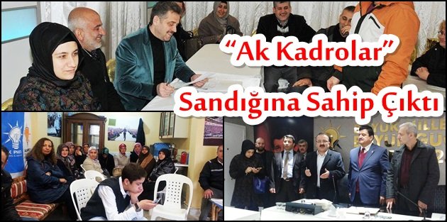 AK Parti Gaziosmanpaşa sandığa sahip çıktı!