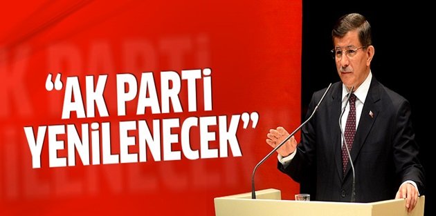 Ak Parti Genel Başkanı Davutoğlu konuştu