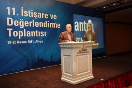 Ak parti istanbul istişare toplantısını Afyonda yaptı.