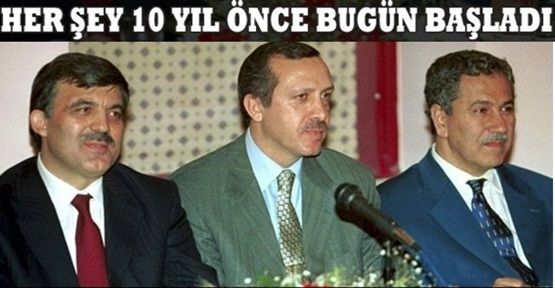 Ak Parti'de Her şey 10 yıl önce bugün başladı