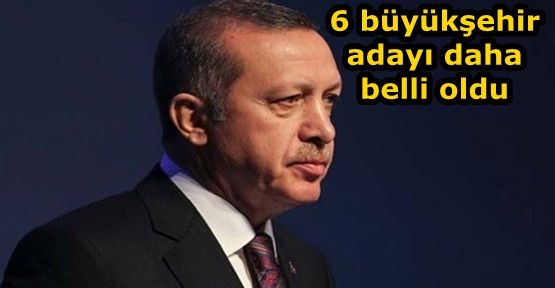 AK Parti'nin 6 büyükşehir adayı daha belli oldu