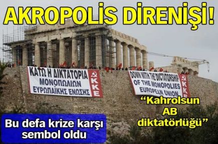 Akropolis direnişi!