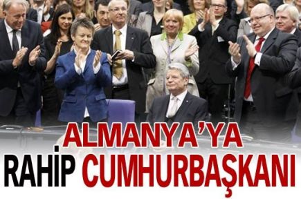 Almanya'ya rahip cumhurbaşkanı 