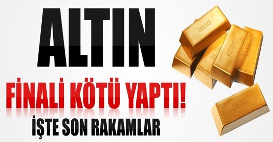 Altında yine büyük düşüş var! İşte son rakamlar