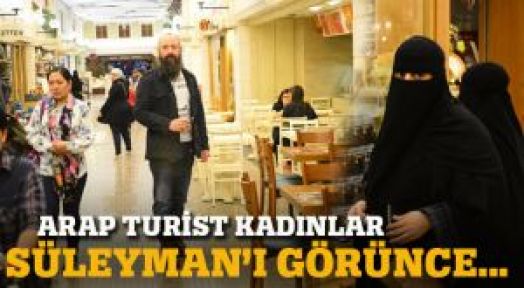 Arap turistlerden Halit Ergenç'e yoğun ilgi!