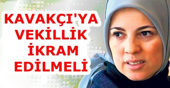 Arınç: Merve Kavakçı'ya vekillik ikram edilmeli