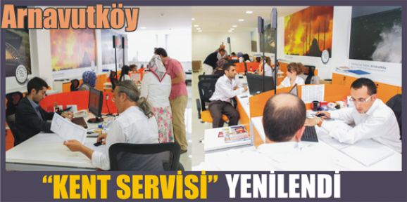 Arnavutköy'de Kent Servisi Yenilendi