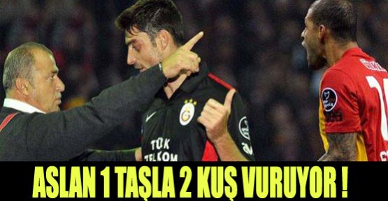 Aslan 1 taşla 2 kuş vuracak !