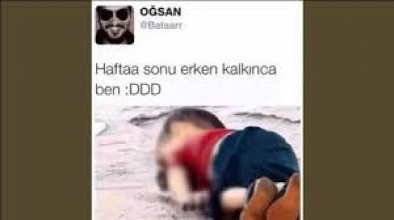 Aylan bebeği mizah konusu yapan çalışan kovuldu