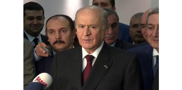 Bahçeli'den adaylık başvurusu sonrası gündem değerlendirmesi