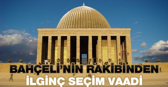 Bahçeli'nin Rakibinden İlginç Seçim Vaadi