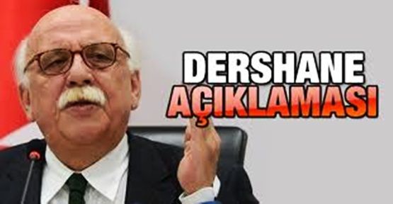 Bakan Nabi Avcı'dan sıcak 'dershane' açıklaması