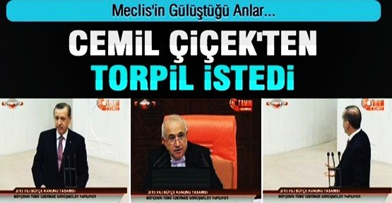 Başbakan Cemil Çiçek'ten Torpil İstedi