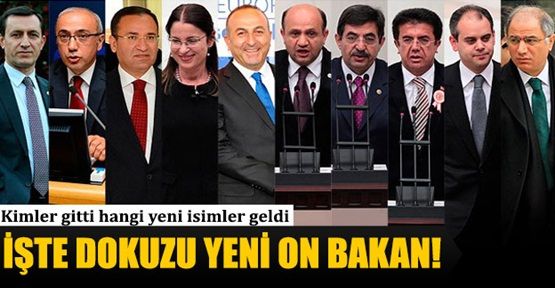 Başbakan Erdoğan: 10 bakan değişti