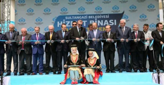 Başbakan Erdoğan Belediye Hizmet Binası’nı Açtı