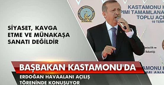 Başbakan Erdoğan Kastamonu'da 