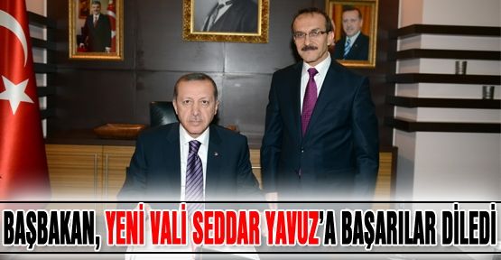 Başbakan Erdoğan Uşak Valisi Seddar Yavuz'u Ziyaret Etti 