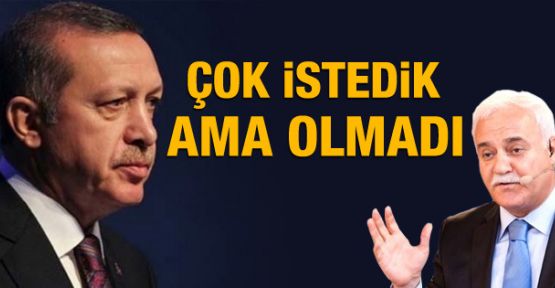 Başbakan Erdoğan'dan Nihat Hatipoğlu açıklaması