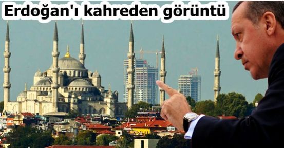 Başbakan Erdoğan'ı kahreden görüntü