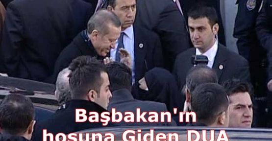 Başbakan'a şifa duası okudu