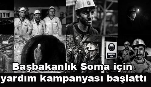 Başbakanlık Soma için yardım kampanyası başlattı 