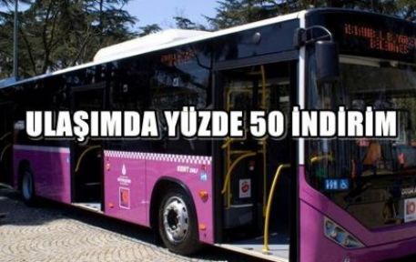 Bayramda ulaşım yüzde 50 ucuz olacak