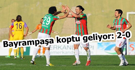 Bayrampaşa koptu geliyor: 2-0