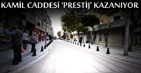 BAYRAMPAŞA'DA CADDELER PRESTİJ’ KAZANIYOR